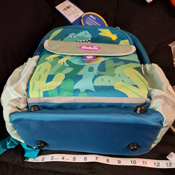 SALE!!! Be the COOLEST KID IN SCHOOL - NWT- DELUNE Kids Dino Backpack - Picture 6 of 12